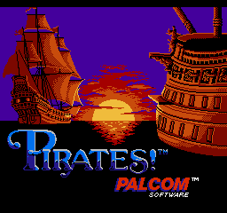 Pirates! (Europe) Title Screen